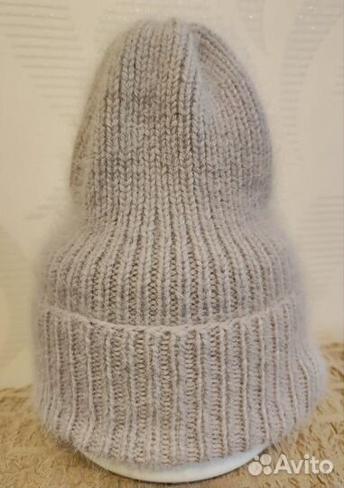 Шапки Пух норки Ангорка женские Зима Тёплые