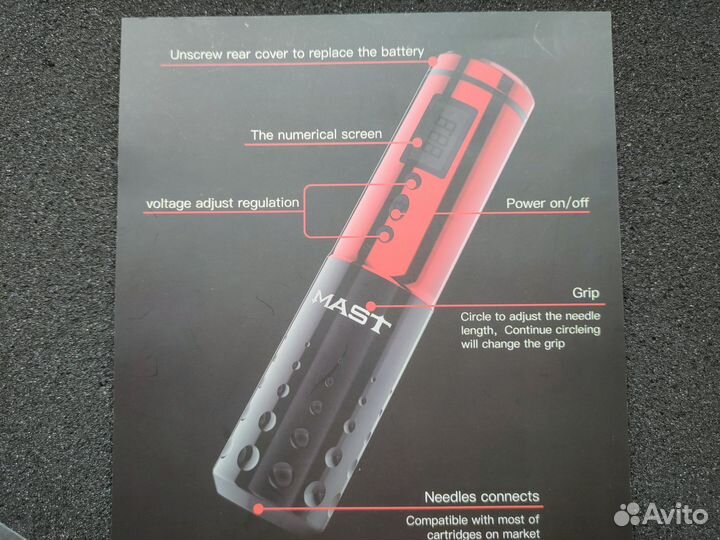 Тату машинка портативная