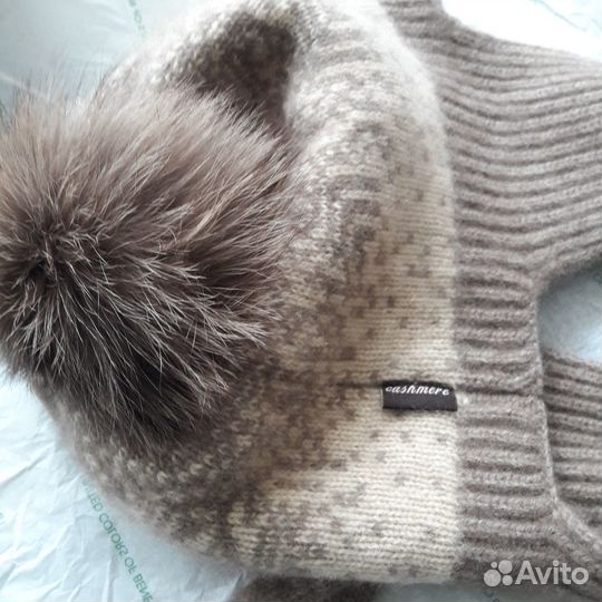 Шапка детская вязаная