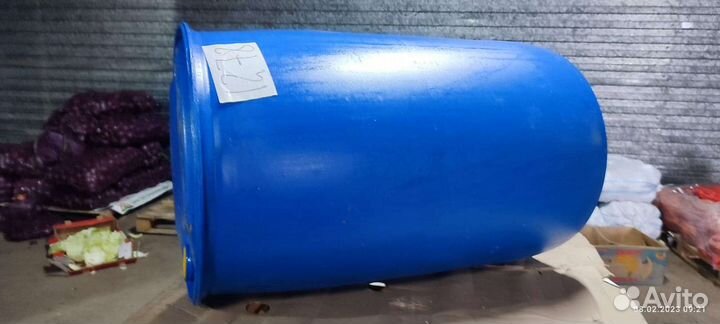 Бочка пластиковая пищевая 227 литров