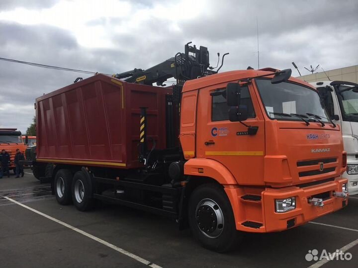 КамАЗ 65115 с КМУ, 2023