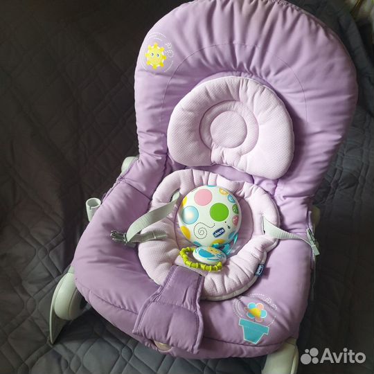 Шезлонг детский chicco balloon