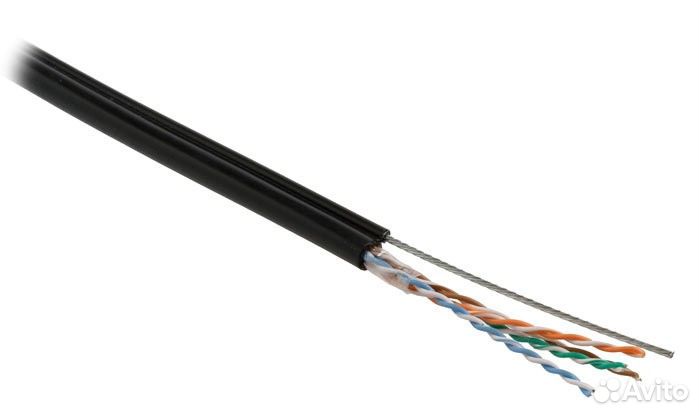 Кабель витая пара U/UTP, кат.5e, 4 пары (24 AWG)