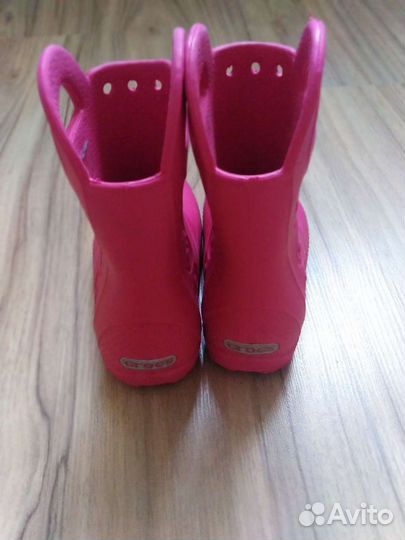 Резиновые сапожки crocs 27/10