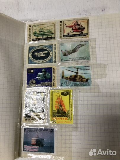 Этикетки со спичек
