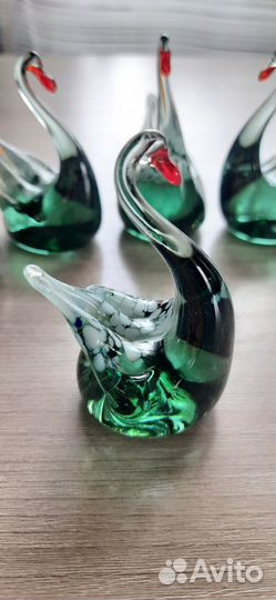 Декоративные фигурки лебеди для дома