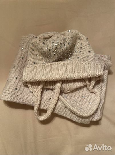 Комплект шапка и шарф catya