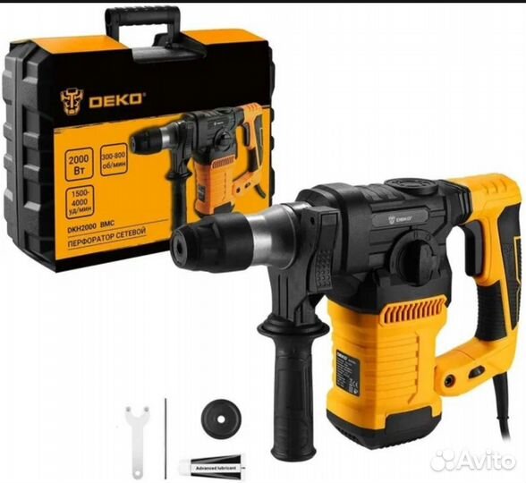 Перфоратор сетевой Deco dkh2000