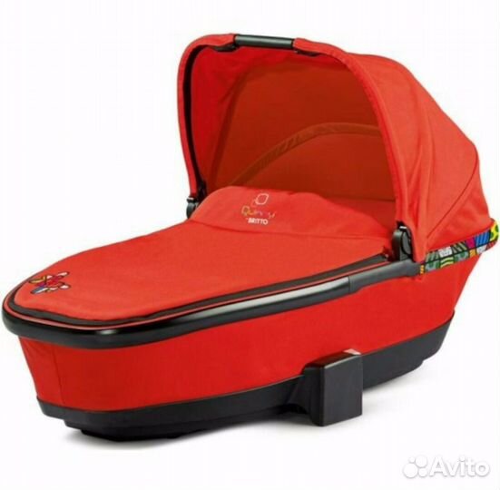 Коляска 2в1 Quinny Moodd by Britto Red Revolution