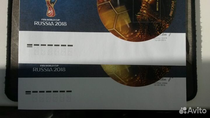 Почтовые конверты чм - 2018 (комплект - 12 шт.)