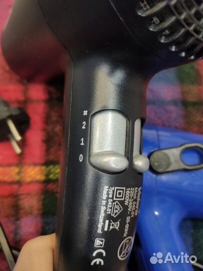 2 фена-valera silent energy 1600,и braun silencio