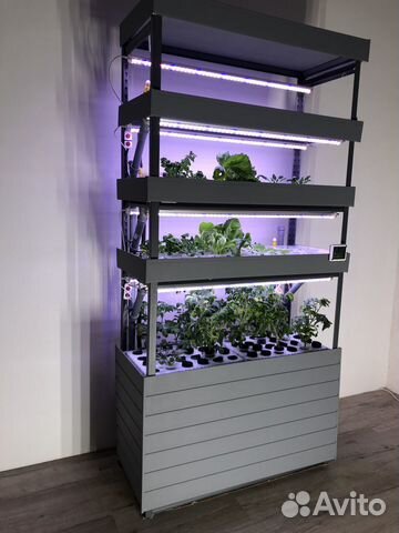 Гидропонная установка на 192 корня, 2 контура