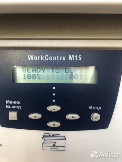 Принтер лазерный мфу xerox Work Centre M15