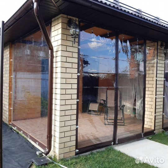 Мягкие окна для беседок / бесплатный замер