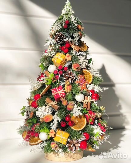 Новогодний декор/Интерьерная ёлка ручной работы
