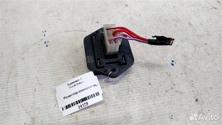 Резистор печки Suzuki Baleno