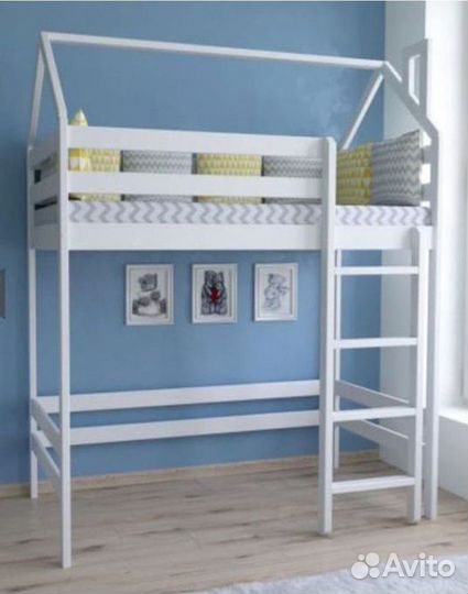 Детская кровать чердак