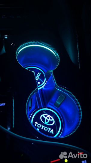 Подсветка в подстаканник toyota camry 70
