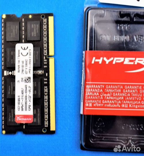 HyperX Fury DDR3 8 GB 1866 mhz Sodimm Игровая