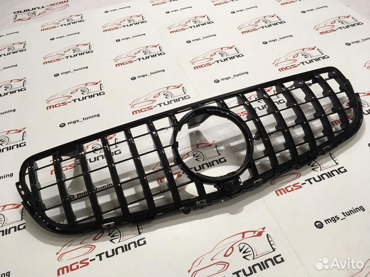 Решетка Mercedes GLC X253 Без звезды