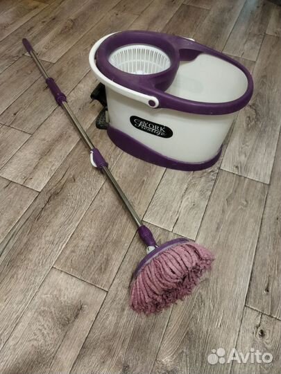 Швабра с ведром и отжимом