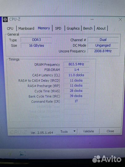 Hyperx Fury ddr3 8gb/1600mhz