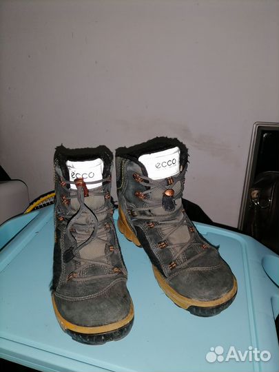 Зимние ботинки ecco 35