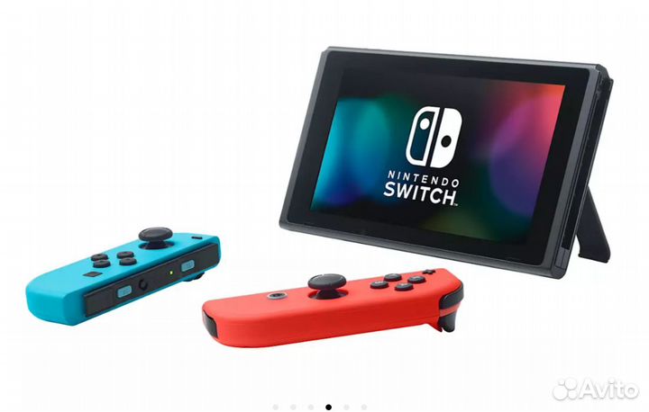 Nintendo Switch Neon Red Красный Новый