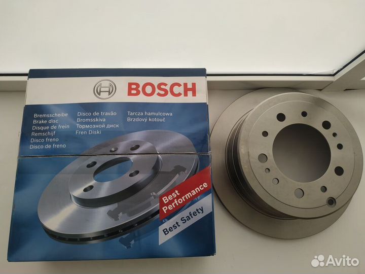 Задние тормозные диски Bosch для Volkswagen