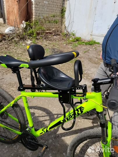 Детское кресло на велосипед (от 8 мес.до 3 лет)