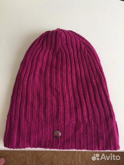 Шапка женская красная