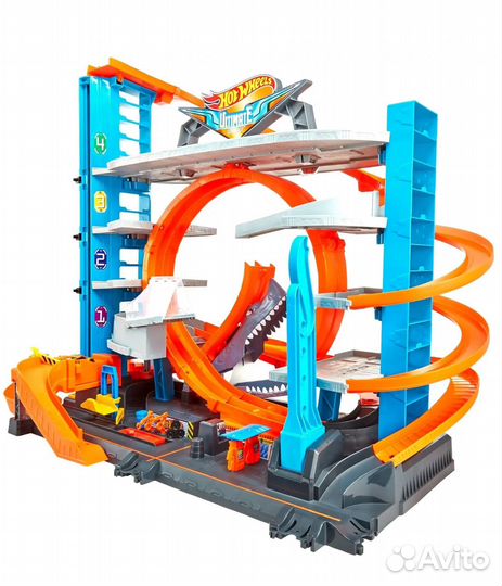 Набор игровой Hot Wheels Сити Невообразимый гараж