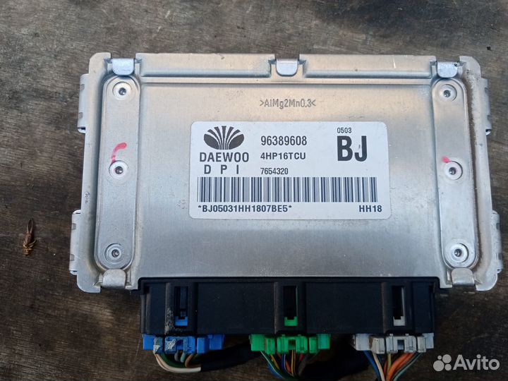 Блок управления АКПП на Шевроле Эванда 2006г