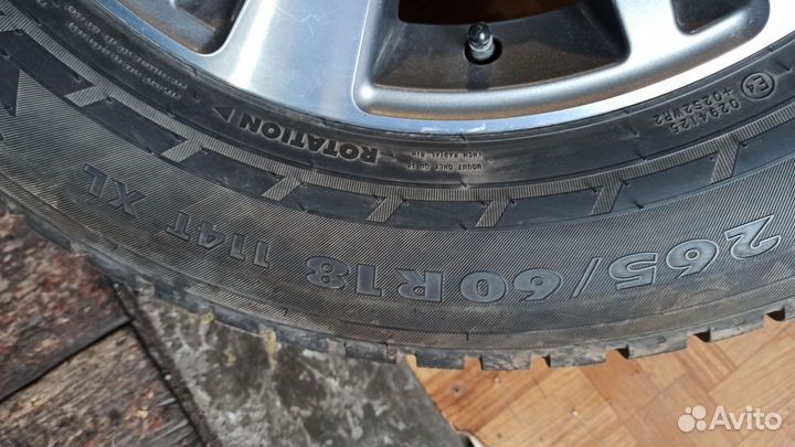 Оригинальные зимние колеса Toyota 265/60 R18