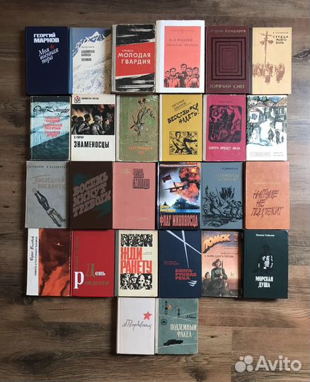 Книги о войне, мемуары, приключения и другие