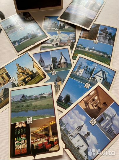 Открытки. Города России. 1990 год
