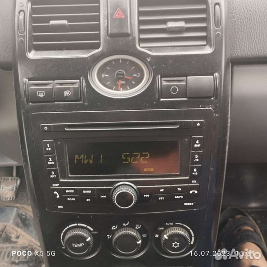 Штатная магнитола на priora 1