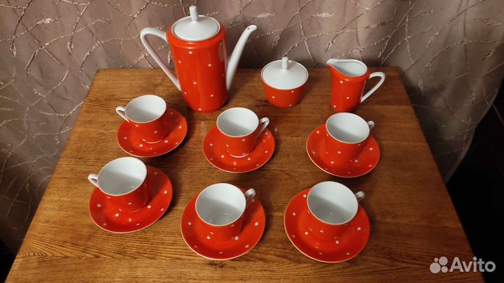 Кофейный сервиз кахла гдр