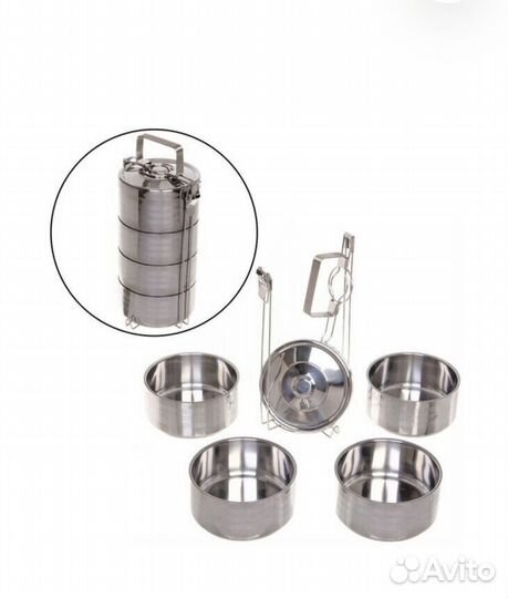 Контейнер для продуктов металлический