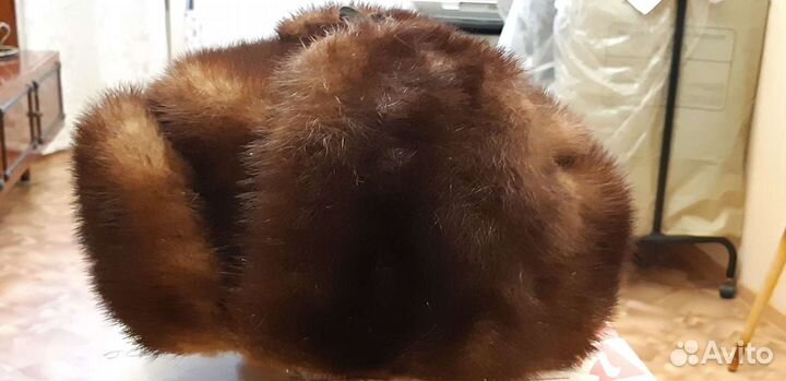 Мужская норковая шапка