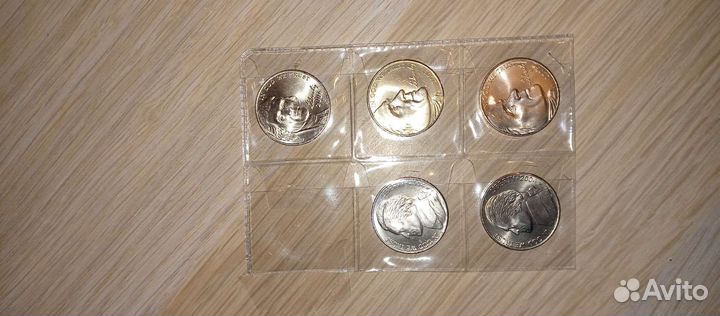 Продам полный комплект 5 центов