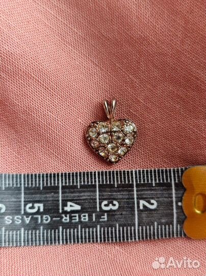 Подвеска с кристаллами Сваровски