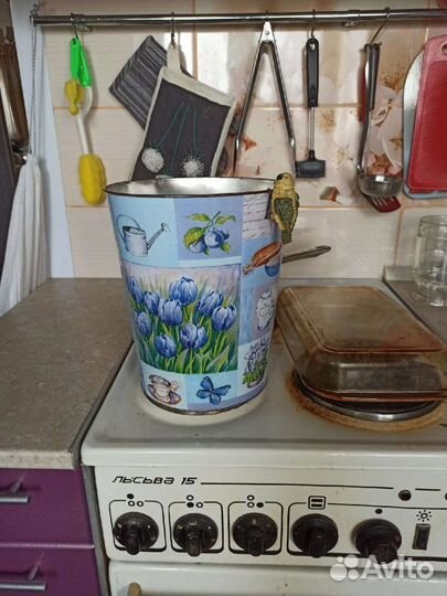 Кашпо металлическое Кайеркан