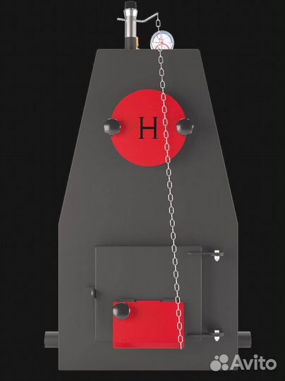 Твердотопливный котёл 8 квт