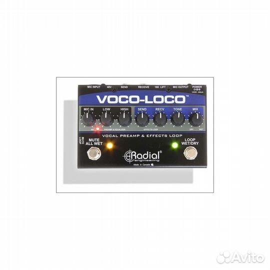 Микрофонный предусилитель Radial Voco-Loco