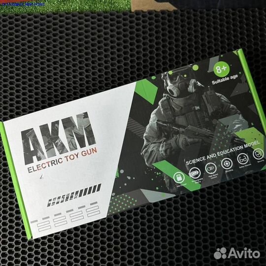 Игрушечный орбизный автомат AKM