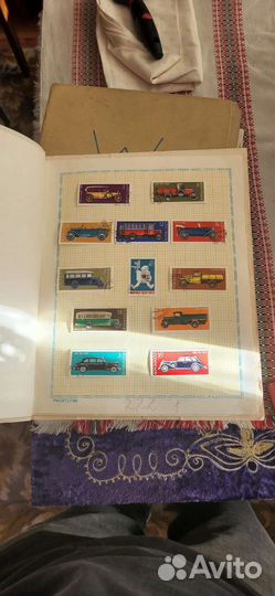 Альбом с марками 1960-1970-1980 годов