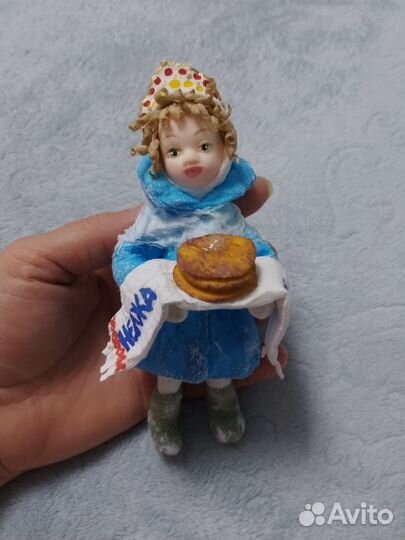 Ватные елочные игрушки