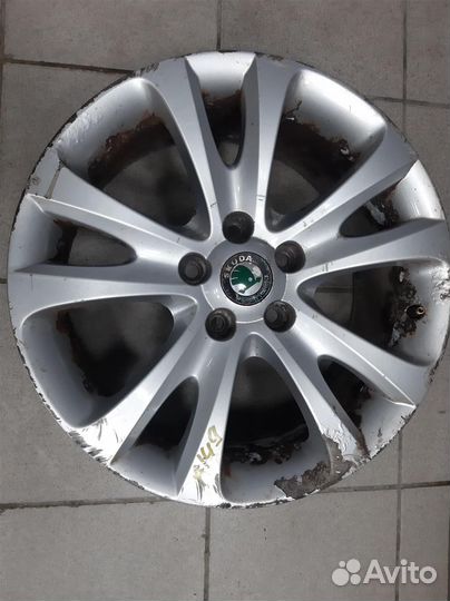 Диски R17 ET-49 5/112 Skoda