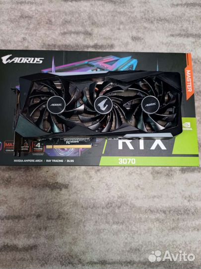 Видеокарта rtx 3070 aorus master